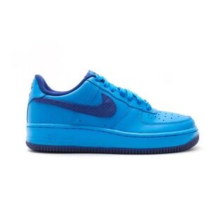 2014 NIKE AIR FORCE 1 LOW GS Photo‎ Blue/royal Blue 596728-421 Sz-6Y Very Rare!!